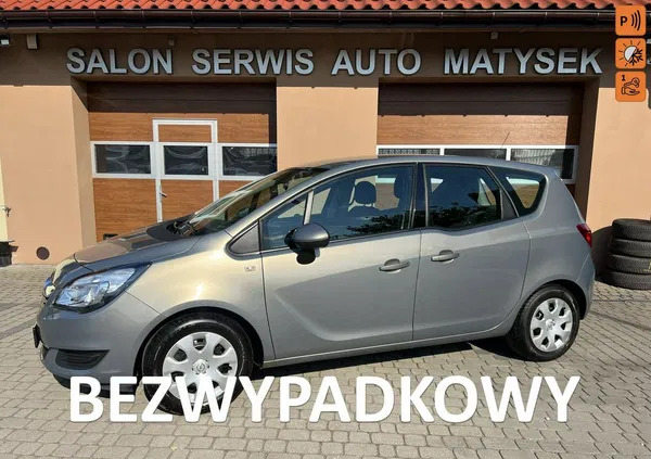 śląskie Opel Meriva cena 37900 przebieg: 123000, rok produkcji 2015 z Otwock